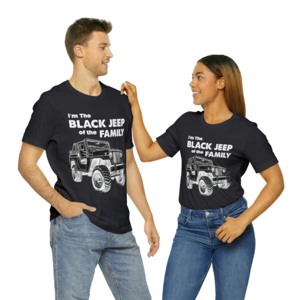 I'm The Black Jeep of the Family | Unisex Jersey Short Sleeve Tee | 18142 9