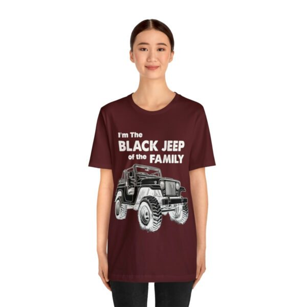 I'm The Black Jeep of the Family | Unisex Jersey Short Sleeve Tee | 18374 2