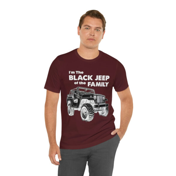 I'm The Black Jeep of the Family | Unisex Jersey Short Sleeve Tee | 18374 5