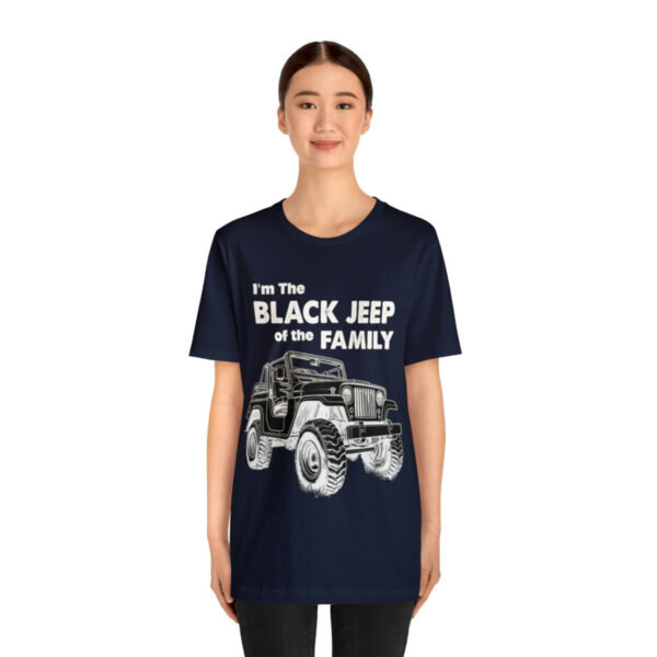 I'm The Black Jeep of the Family | Unisex Jersey Short Sleeve Tee | 18398 2