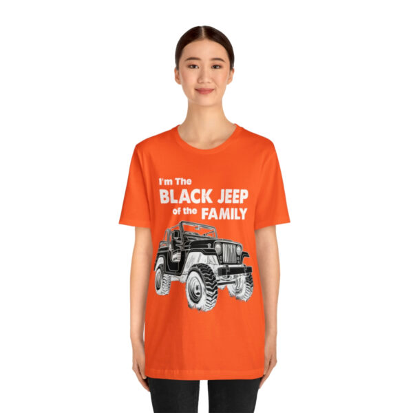 I'm The Black Jeep of the Family | Unisex Jersey Short Sleeve Tee | 18422 2