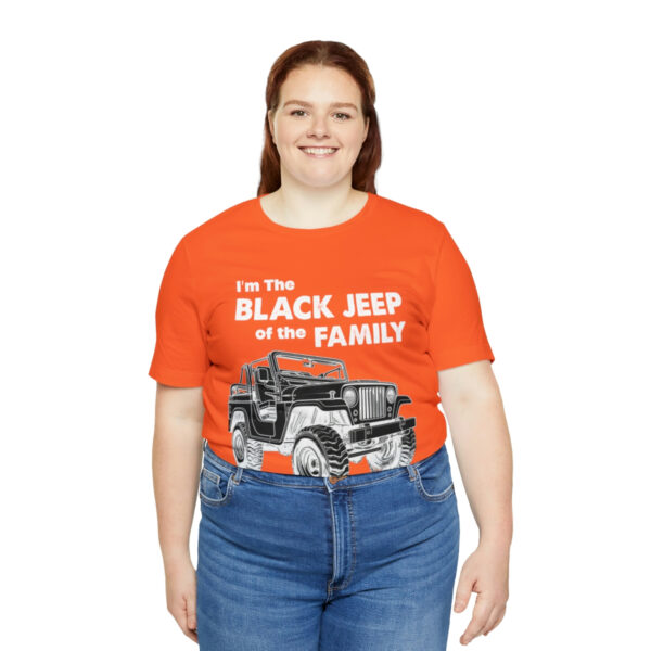 I'm The Black Jeep of the Family | Unisex Jersey Short Sleeve Tee | 18422 6