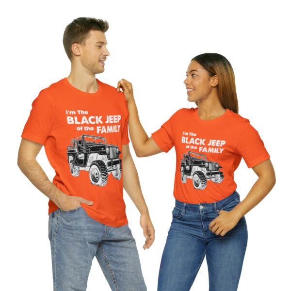I'm The Black Jeep of the Family | Unisex Jersey Short Sleeve Tee | 18422 9