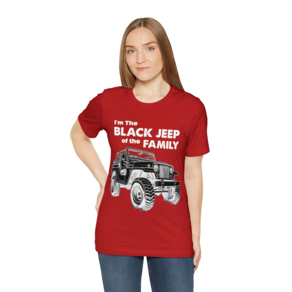I'm The Black Jeep of the Family | Unisex Jersey Short Sleeve Tee | 18446 4