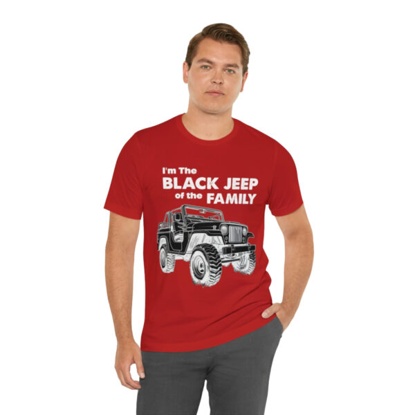 I'm The Black Jeep of the Family | Unisex Jersey Short Sleeve Tee | 18446 5