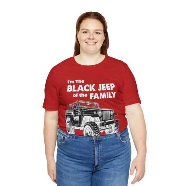 I'm The Black Jeep of the Family | Unisex Jersey Short Sleeve Tee | 18446 6