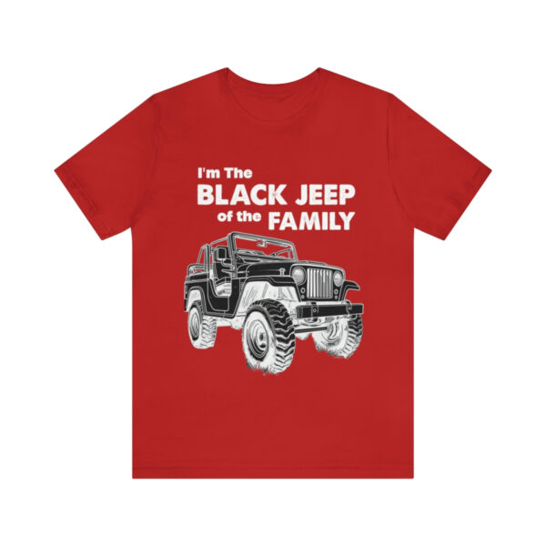 I'm The Black Jeep of the Family | Unisex Jersey Short Sleeve Tee | 18446