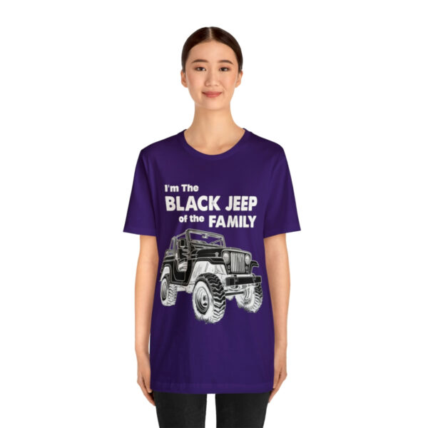 I'm The Black Jeep of the Family | Unisex Jersey Short Sleeve Tee | 18510 2
