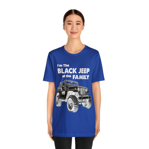 I'm The Black Jeep of the Family | Unisex Jersey Short Sleeve Tee | 18518 2