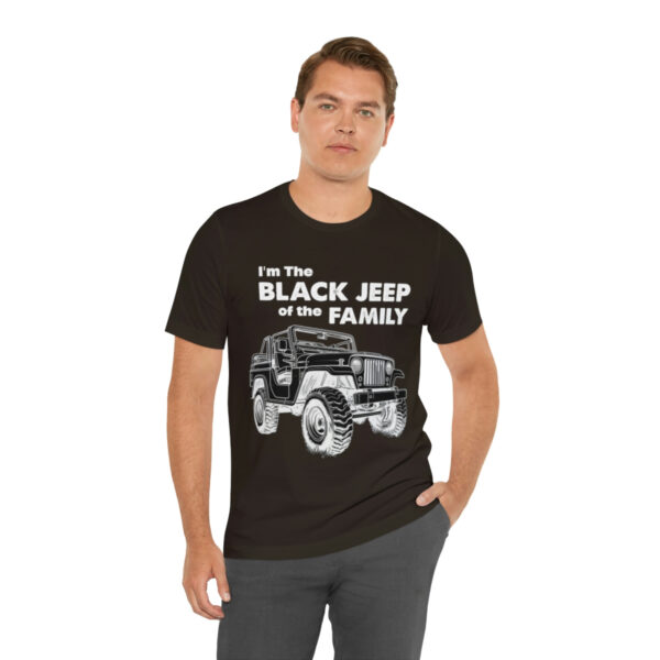 I'm The Black Jeep of the Family | Unisex Jersey Short Sleeve Tee | 39583 5