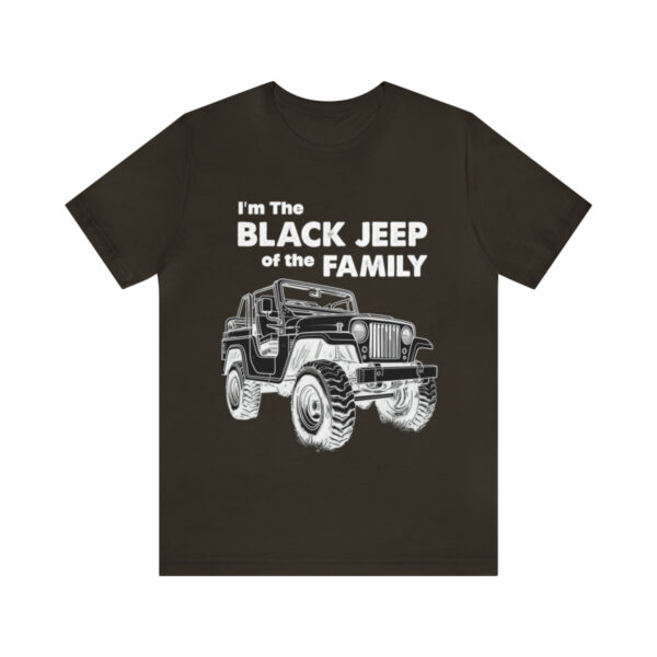 I'm The Black Jeep of the Family | Unisex Jersey Short Sleeve Tee | 39583