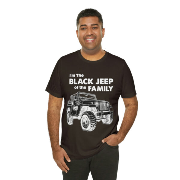 I'm The Black Jeep of the Family | Unisex Jersey Short Sleeve Tee | 39583 7