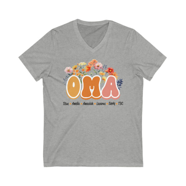 OMA - Customized Shirt for Cher - Unisex Jersey Short Sleeve V-Neck Tee | 23732 4