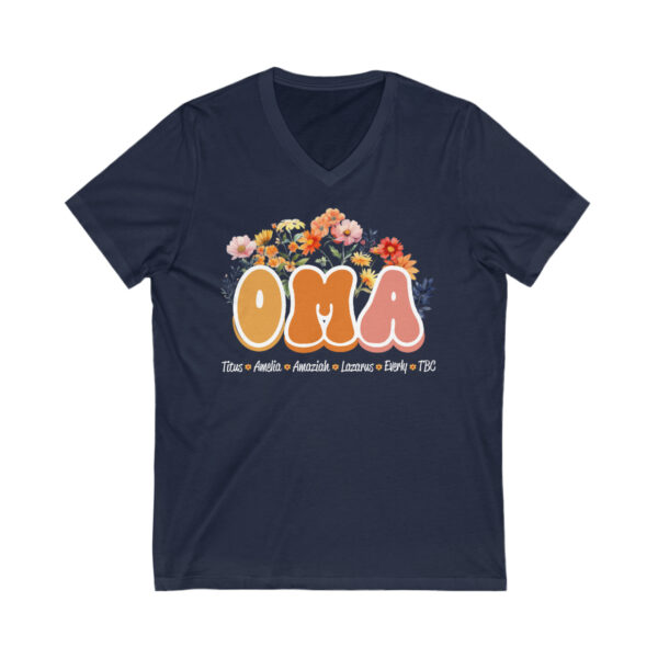 OMA - Customized Shirt for Cher - Unisex Jersey Short Sleeve V-Neck Tee | 23752 4
