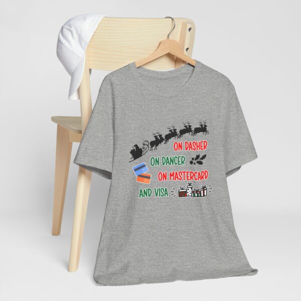 On Dasher On Dancer On Master Card and Visa - Funny Christmas Holiday Shirt | 6104902037627220131 2048 6