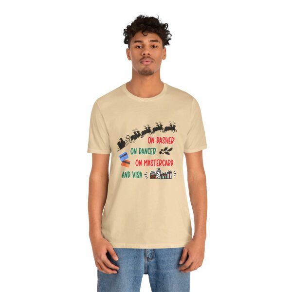 On Dasher On Dancer On Master Card and Visa - Funny Christmas Holiday Shirt | 7816718010285901205 2048 6