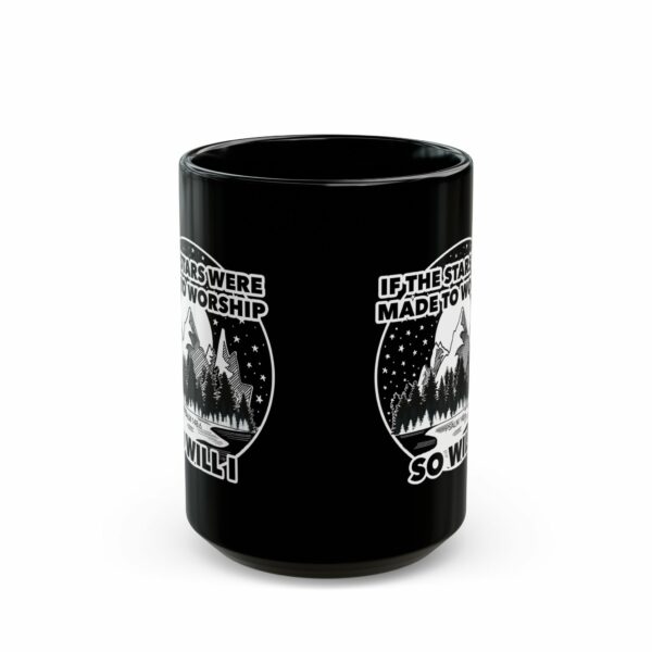 Mug, Faith Based Design, If the Stars Were Made to Worship So Will I, Hand Drawn, 11oz, 15oz, Home Decor, Inspirational Gift, Christian Mug, | 774248060167287611 2048