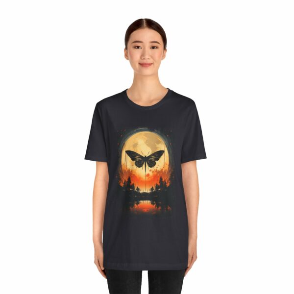 Lunar Moth Harmony Graphic T-shirt Unisex Jersey Short Sleeve Tee | 10658636319664843941 2048