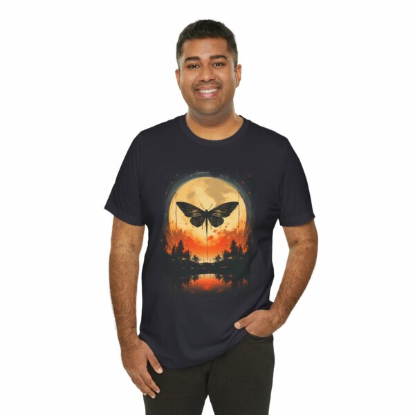 Lunar Moth Harmony Graphic T-shirt Unisex Jersey Short Sleeve Tee | 11556042789409471696 2048