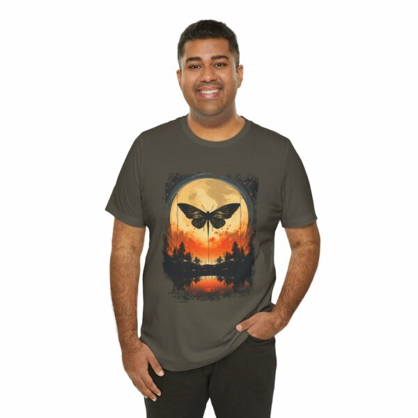 Lunar Moth Harmony Graphic T-shirt Unisex Jersey Short Sleeve Tee | 12451735780129264982 2048