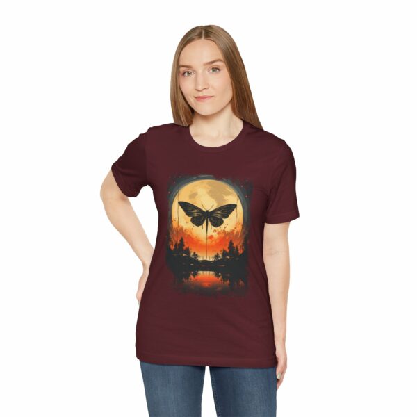 Lunar Moth Harmony Graphic T-shirt Unisex Jersey Short Sleeve Tee | 13986829014196829434 2048