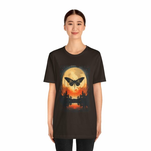 Lunar Moth Harmony Graphic T-shirt Unisex Jersey Short Sleeve Tee | 15979752179814078342 2048