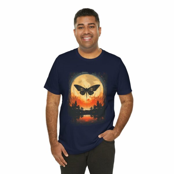 Lunar Moth Harmony Graphic T-shirt Unisex Jersey Short Sleeve Tee | 16313839479201183604 2048