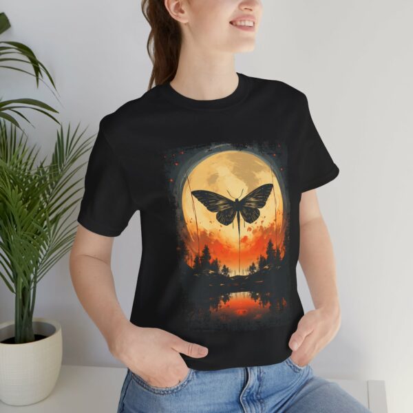 Lunar Moth Harmony Graphic T-shirt Unisex Jersey Short Sleeve Tee | 17865100325093913715 2048