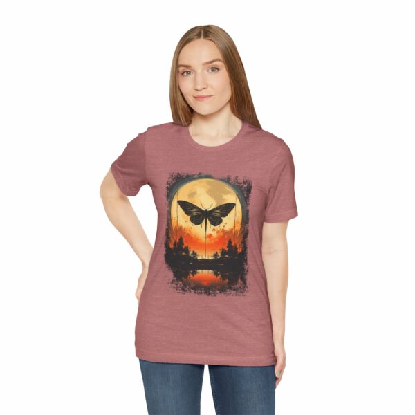 Lunar Moth Harmony Graphic T-shirt Unisex Jersey Short Sleeve Tee | 2598266481109060019 2048