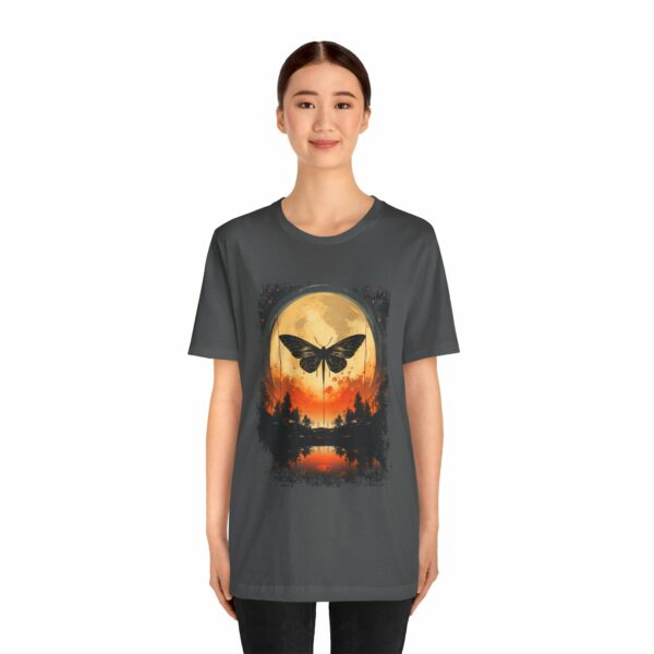 Lunar Moth Harmony Graphic T-shirt Unisex Jersey Short Sleeve Tee | 4587714692941515437 2048