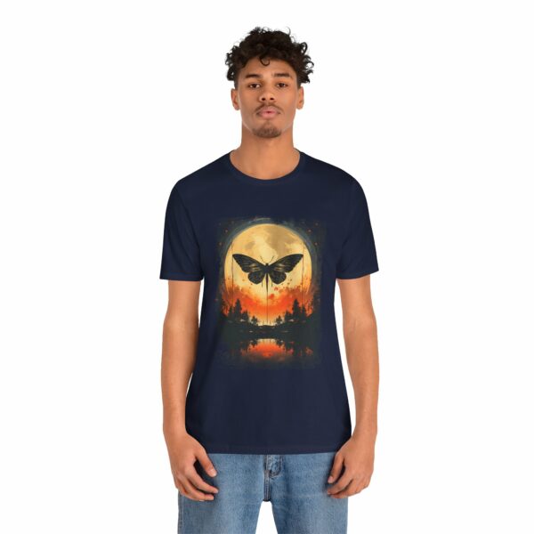 Lunar Moth Harmony Graphic T-shirt Unisex Jersey Short Sleeve Tee | 7258509145931235970 2048