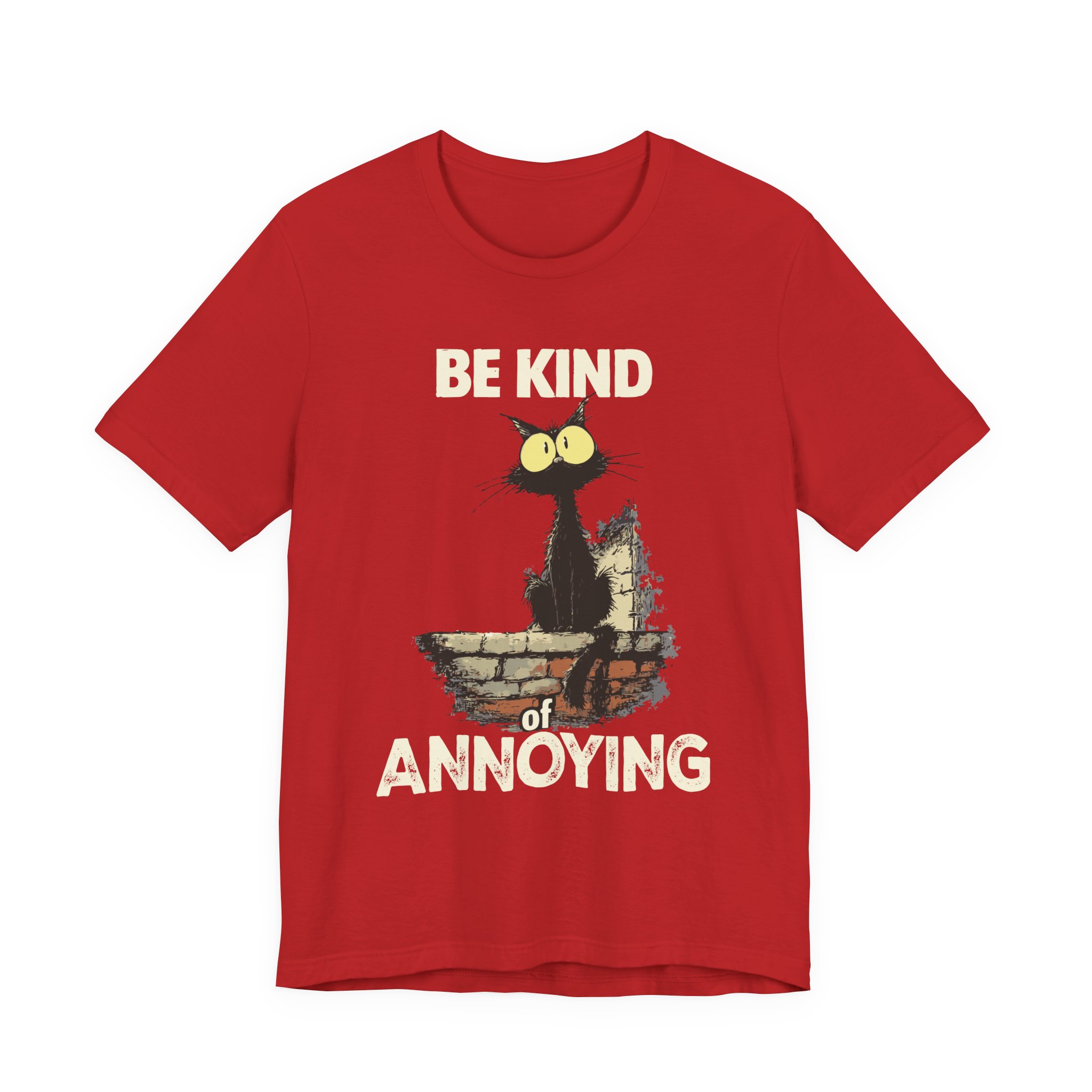 Be Kind of Annoying Cat Tee | Funny Cat Illustration T-Shirt 33 Be Kind of Annoying Cat Tee | Funny Cat Illustration T-Shirt - Image 33