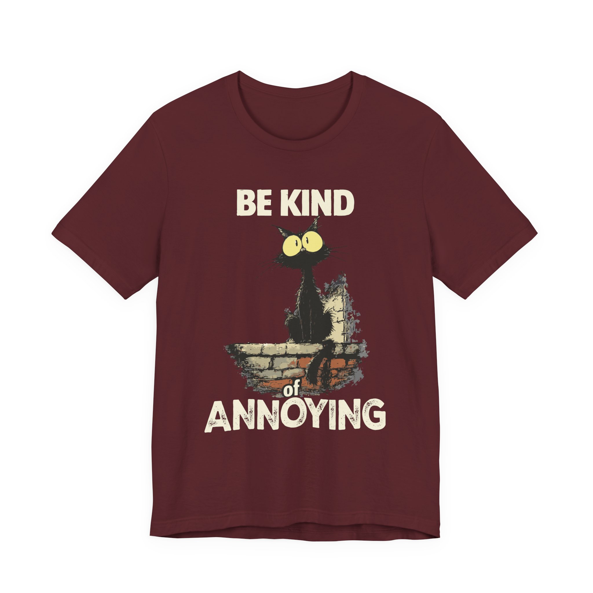 Be Kind of Annoying Cat Tee | Funny Cat Illustration T-Shirt 29 Be Kind of Annoying Cat Tee | Funny Cat Illustration T-Shirt - Image 29