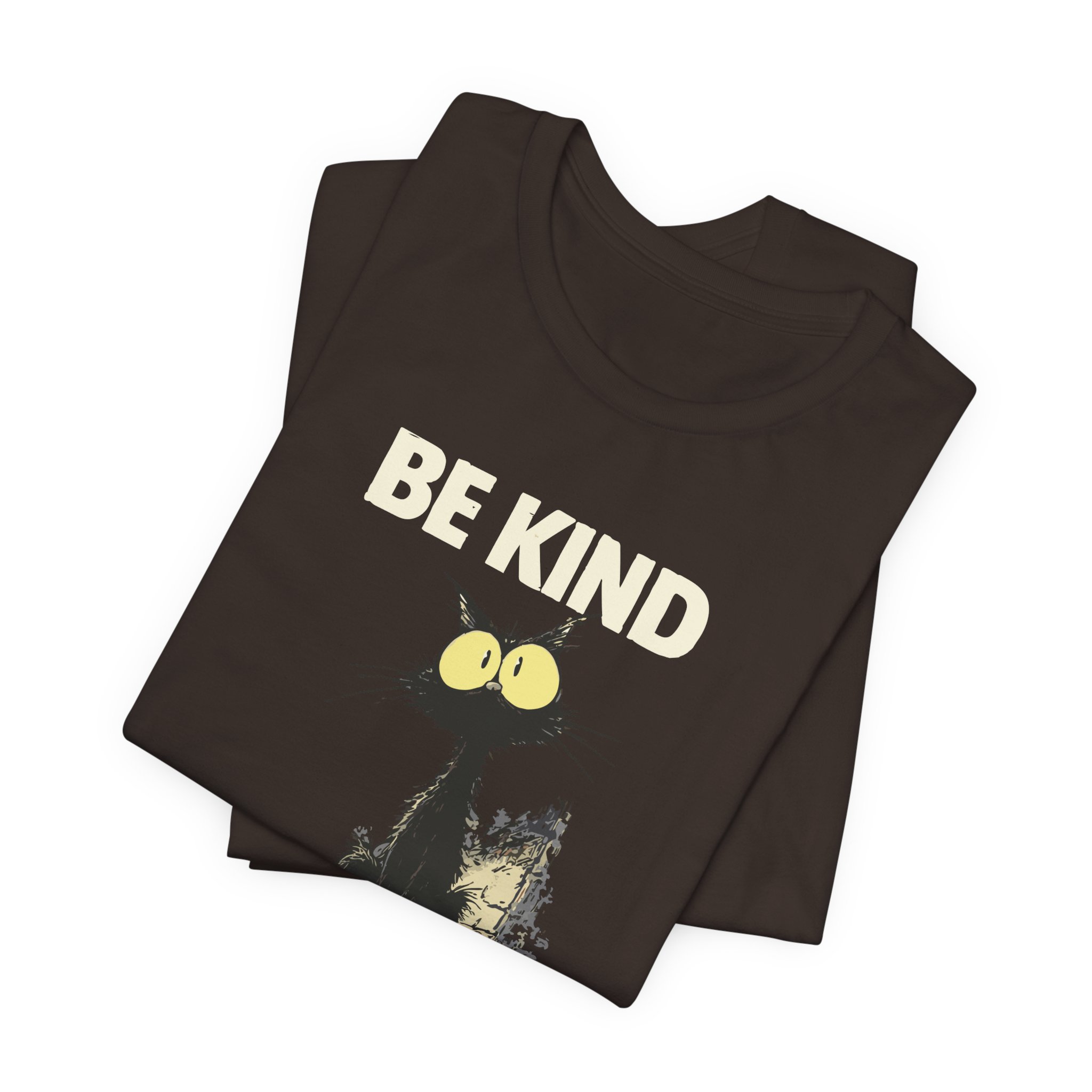 Be Kind of Annoying Cat Tee | Funny Cat Illustration T-Shirt 7 Be Kind of Annoying Cat Tee | Funny Cat Illustration T-Shirt - Image 7