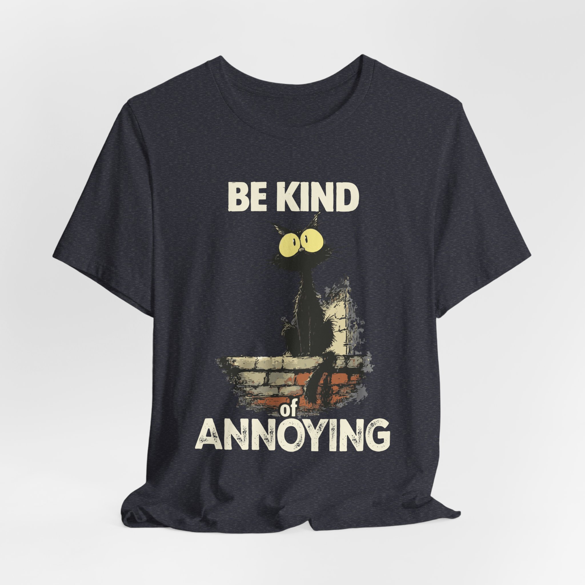 Be Kind of Annoying Cat Tee | Funny Cat Illustration T-Shirt 24 Be Kind of Annoying Cat Tee | Funny Cat Illustration T-Shirt - Image 24