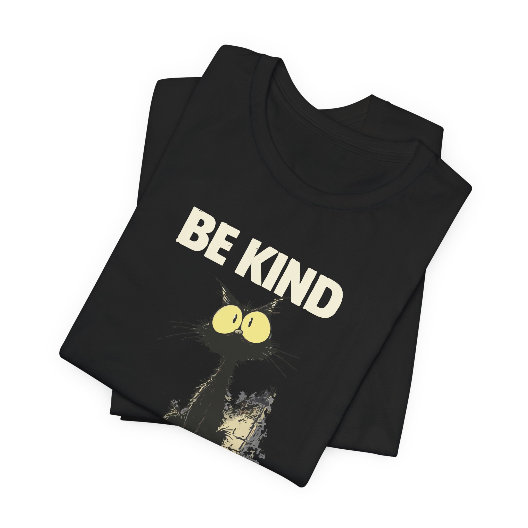 Be Kind of Annoying Cat Tee | Funny Cat Illustration T-Shirt 11 Be Kind of Annoying Cat Tee | Funny Cat Illustration T-Shirt - Image 11