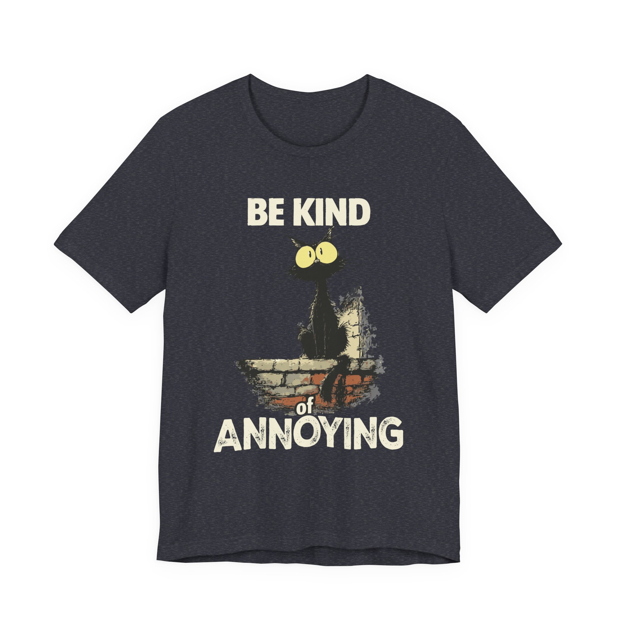 Be Kind of Annoying Cat Tee | Funny Cat Illustration T-Shirt 21 Be Kind of Annoying Cat Tee | Funny Cat Illustration T-Shirt - Image 21