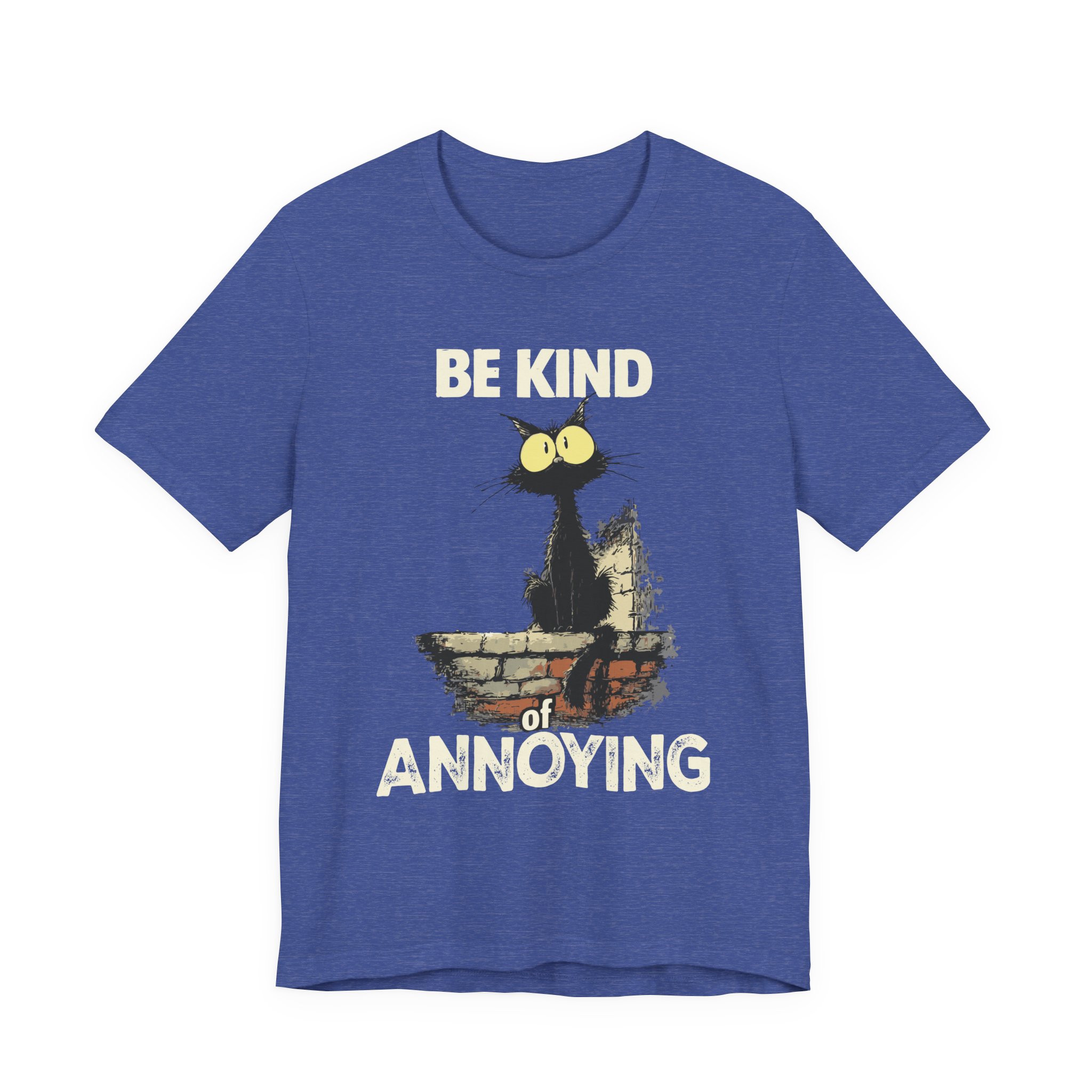Be Kind of Annoying Cat Tee | Funny Cat Illustration T-Shirt 13 Be Kind of Annoying Cat Tee | Funny Cat Illustration T-Shirt - Image 13